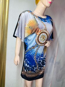 Stylish Printed T-Shirt Dress