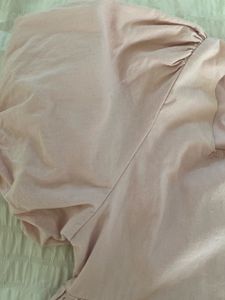 Cute Pink Peplum Top