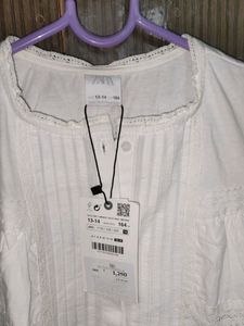 Zara White Top