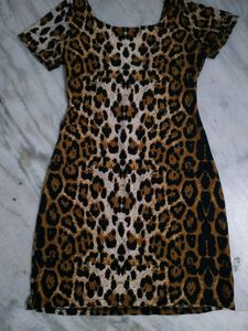 Leopard Mini Dress