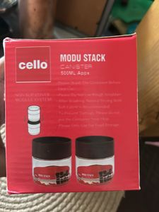 Cello Set Of 2 Air Tight Canister