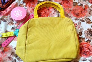 ✨💖Yellow Smiley 💛 Tiffin Bag