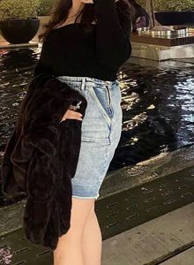 Denim Mini Skirt