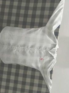 Checkered Button-Down Shirt
