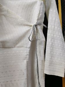 Angrakha White Dress