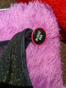Glittered Blouse Bra
