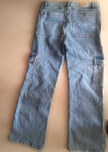 Women Cargo Jeans- New