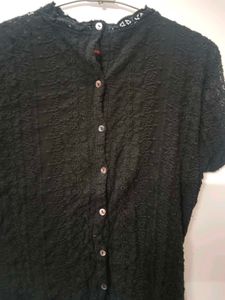 Black Lace Top