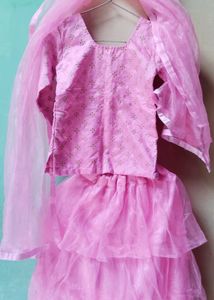 Pink Girls Clothing Set