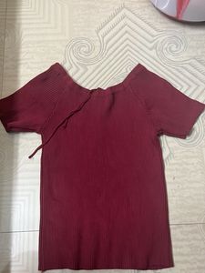 Maroon Top