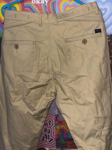 Beige Formal Pant Old Money