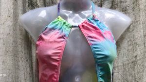 DYE PRINT BODYSUIT