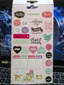 10 Sheets Of Stickers.