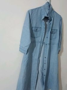 Denim Shirt Dress