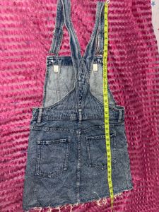 Denim Overall Dress