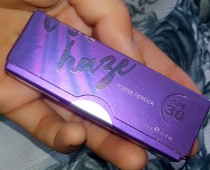 Plum Velvet  Haze Matte Lipstick💄 Spf30