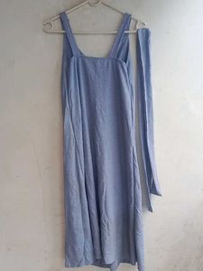 UK Imported Light Blue A-Line Dress 💙