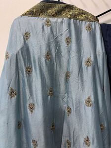 Navy Blue Palazzo Set