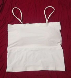 White Spaghetti Strap Top