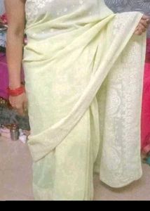 Beautiful Art Design Cotton Sharee