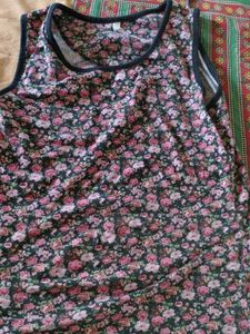 Tank Top In Floral Print