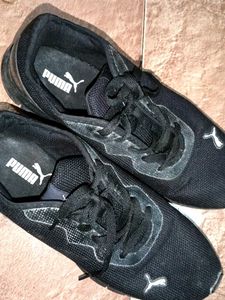 Puma Black Running Shoes