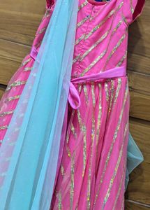 Traditional Party Wear Girls Long Frock
