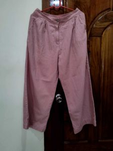 Pink Wide Leg  Pants