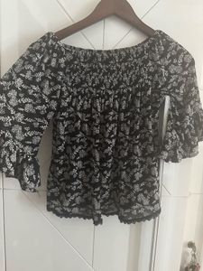 Floral Off-the-Shoulder Top
