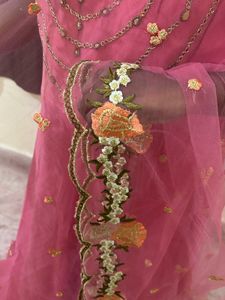 Elegant Pink Saree
