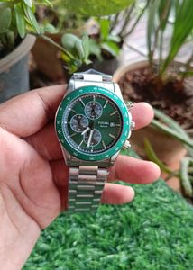 Fossil Watch Green