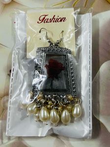 Rose Drop Earrings 2 Pair Combo