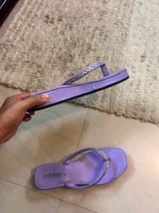 Flip flops Lavender
