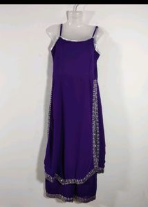 Purple Kurta Set