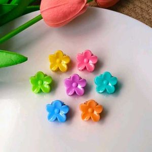 Flower Hair Claw Clips