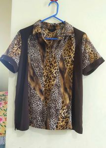 Animal Print Shirt Bust 42