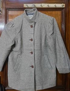 Vintage Plaid Coat