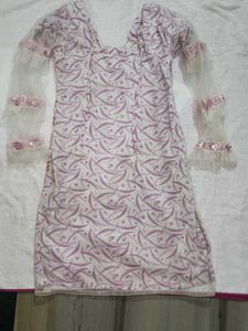 Baby pink Girls' Party Dress