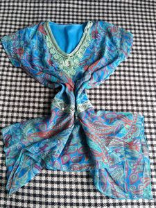 Paisley Print Top