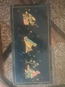 Scenery On Wooden Base