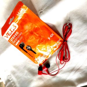 Earphone With Mic Vee3