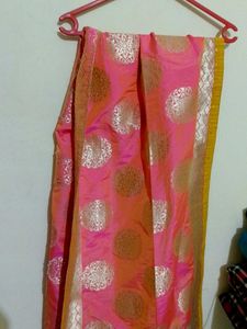 Elegant Pink Saree