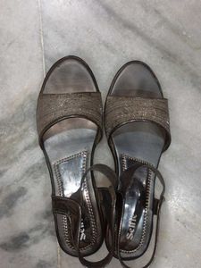Sparkly Slide Heels