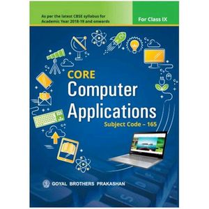 COMPUTER APPLICATION BOOK FOR CLASS 9TH