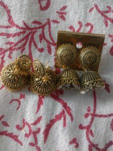 Jhumka Earrings Set