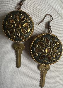 Key to Heart Earrings