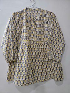 Pure Cotton Top/ Short Kurti