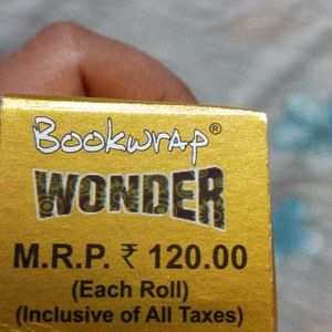 Bookwrap Wonder Synthetic Book Cover Pack Of 2