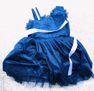 Sparkly Blue Party Dress