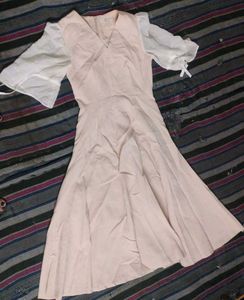 Elegant Fit & Flare Dress korean dres